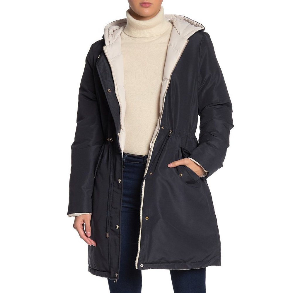 Andrew Marc Liberta Reversible Hooded Jacket - NWT